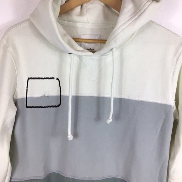 Abercrombie & Fitch Ombre Stripe Hoodie w/ Kangaroo Pocket size S - Picture 6 of 6